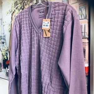 Men’s 100% Turkish Cotton V-Neck Sweater